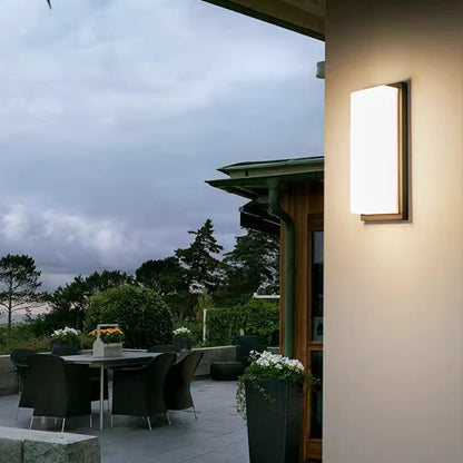 Outdoor Square Waterproof Balcony Aisle Led Wall Lamp