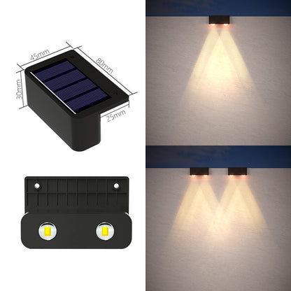 LED Aisle Fence Light Solar Energy Wall Lamp