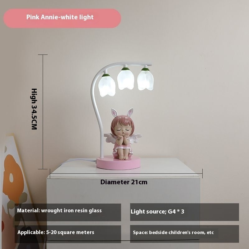 Children's Room Table Lamp Bedroom Cute Creative Bedside Lamp