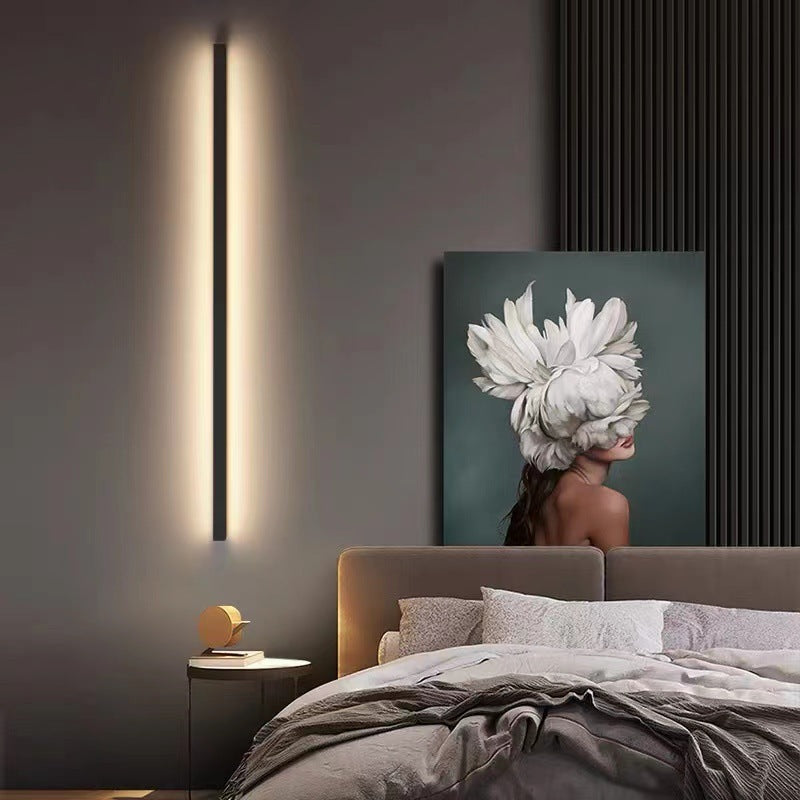 Modern Minimalist Side Luminous Wall Lamp Bedroom Living Room