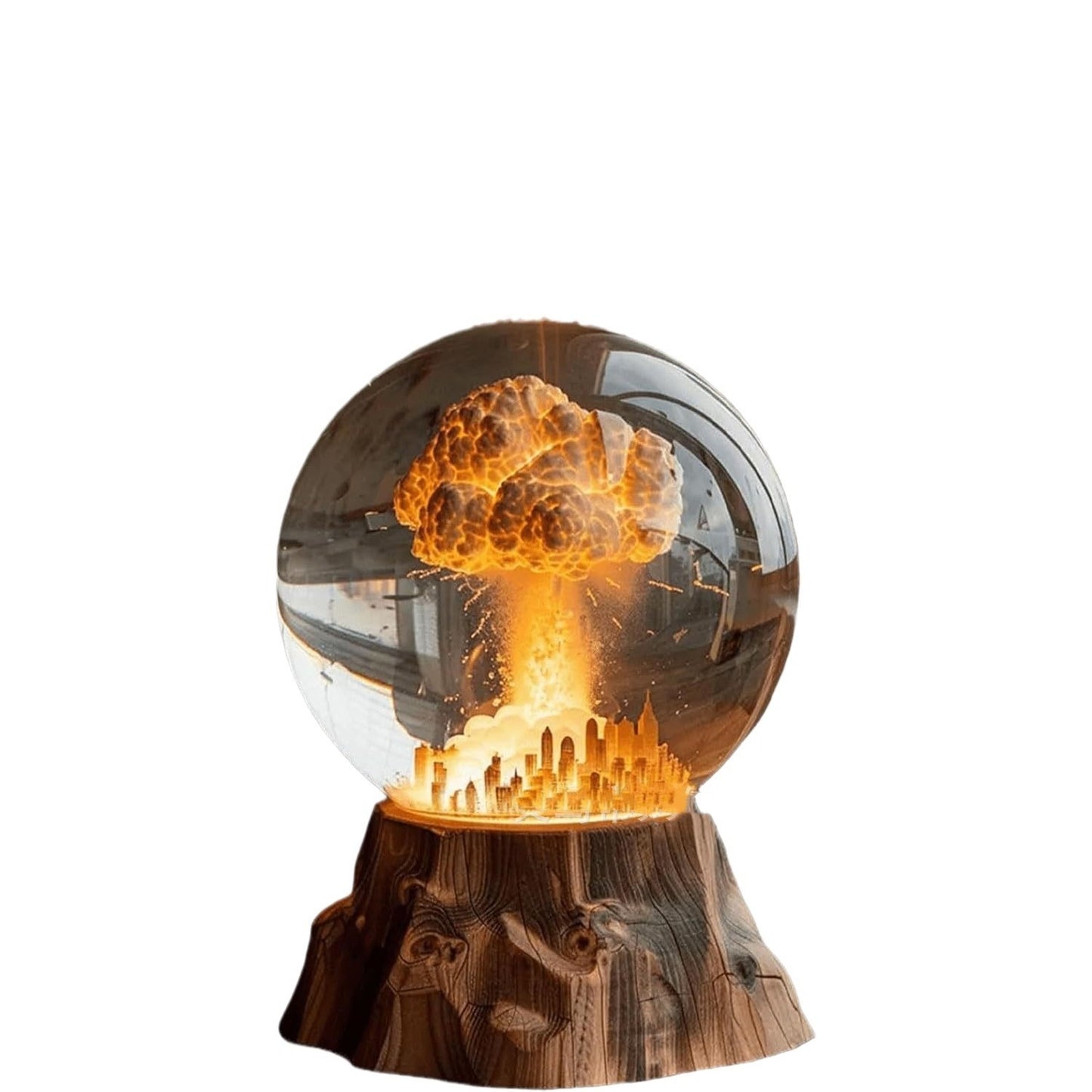 Atomic Bomb Explosion Lamp, Nuclear Explosion Lamp, 3D Mushroom Cloud