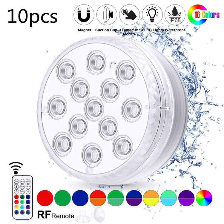 Led Beads Submersible Light Waterproof Underwater Lamp