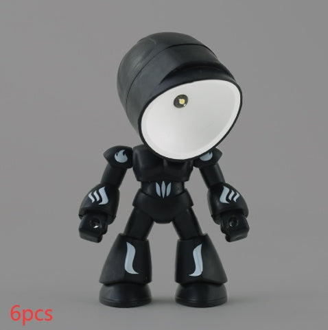 Cute LED Hero Table Lamp Mini Portable Cool Night Light