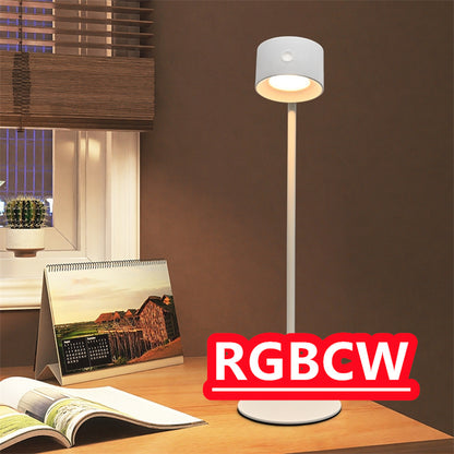 Magnetic Touchable LED USB Rechargeable Table Lamp 360 Rotate