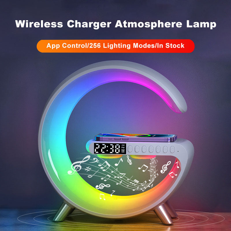 New Intelligent G Shaped LED Lamp Bluetooth Speake Wireless Lamp