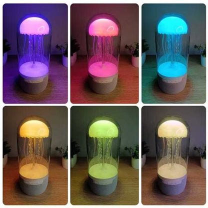 3 In 1 Colorful Jellyfish Lamp Bluetooth-compatible Jellyfish Speaker Lamp