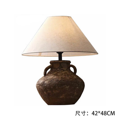 Ceramic Table Lamp Silent Style Large Modern Ornament