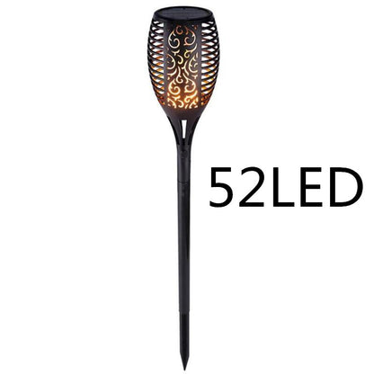 Solar Flame Flickering Garden Led Light Solar Tiki Torch Decoration Led Lamp