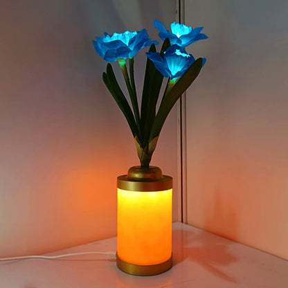 Flower Lamp Fashion Minimalist Creative USB Vase Light Decoration