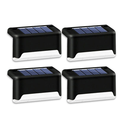 4 Solar LED Bright Deck Lights Outdoor Garden Patio Light