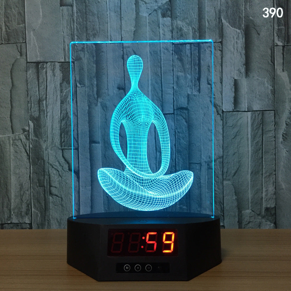 Explosion electronic products glowing dolphin 3d night light