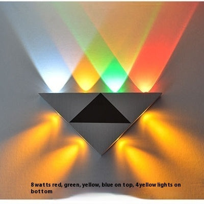 Fashion Creative Led Triangle Wall Lamp