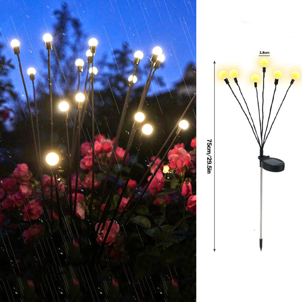 Simulation Firefly Solar Light Outdoor Decor Solar LED Lights Outdoor Garden Lights