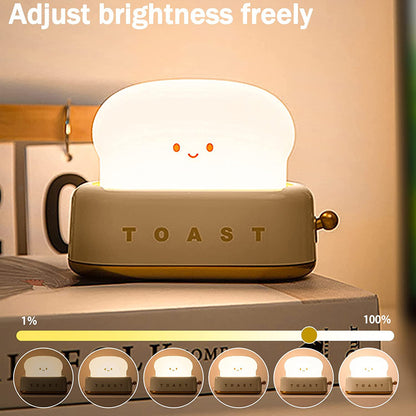 Creative LED Bread Maker Night Light Dimming Lamp