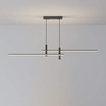 Nordic Restaurant Ceiling Lamp Minimalist Strip Dining-room Lamp