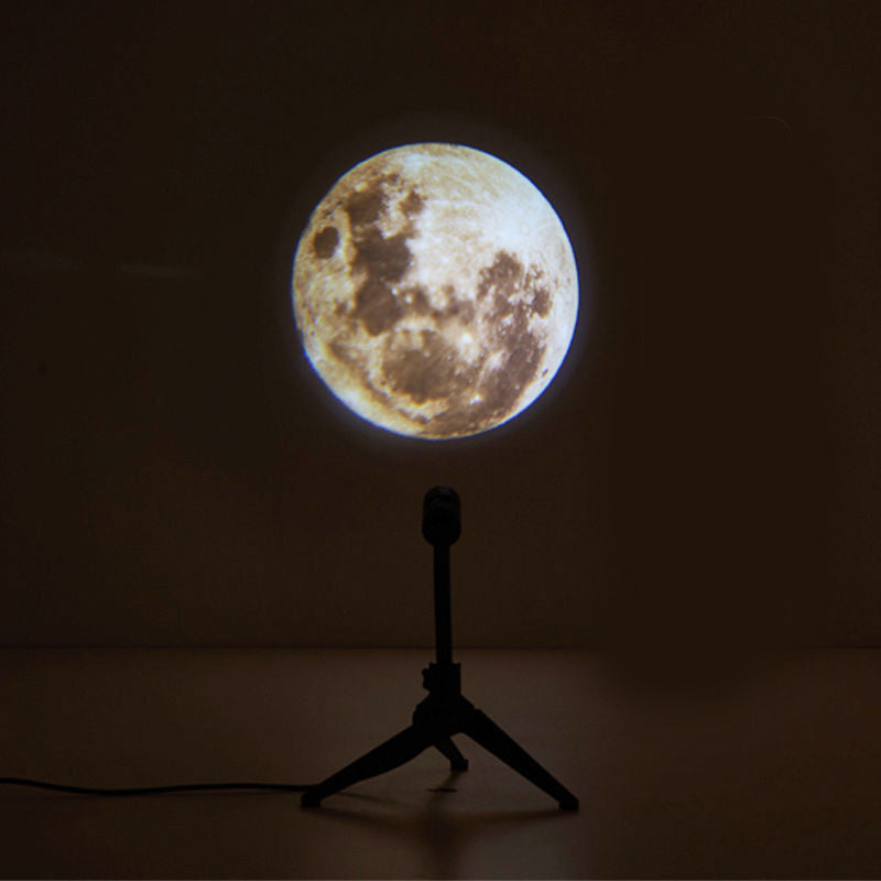 2 In 1 Star Projector Earth And Moon Projection Lamp