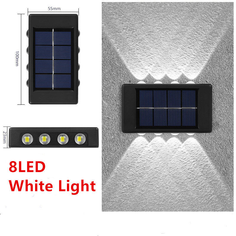 Solar Outdoor Garden Light Up And Down Glowing Atmosphere