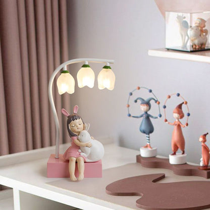 Children's Room Table Lamp Bedroom Cute Creative Bedside Lamp