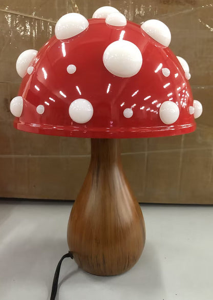 Mushroom Decorative Table Lamp Bedroom Dimming