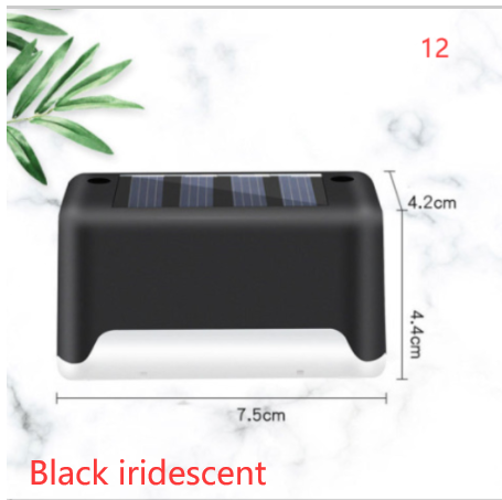 New Upgrade Waterproof LED Solar Fence Lamp Solar Deck Lights