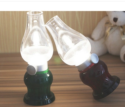 Retro Kerosene Lamp Bedside Induction Night Light