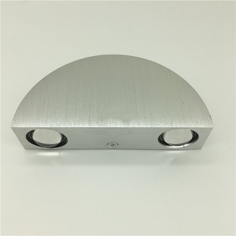 LED Semicircle Wall Aluminum Interior Decorative Lamp