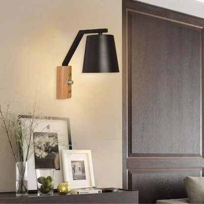 Bedroom Bedside Lamp Bar Aisle Light Solid Wood Lamp