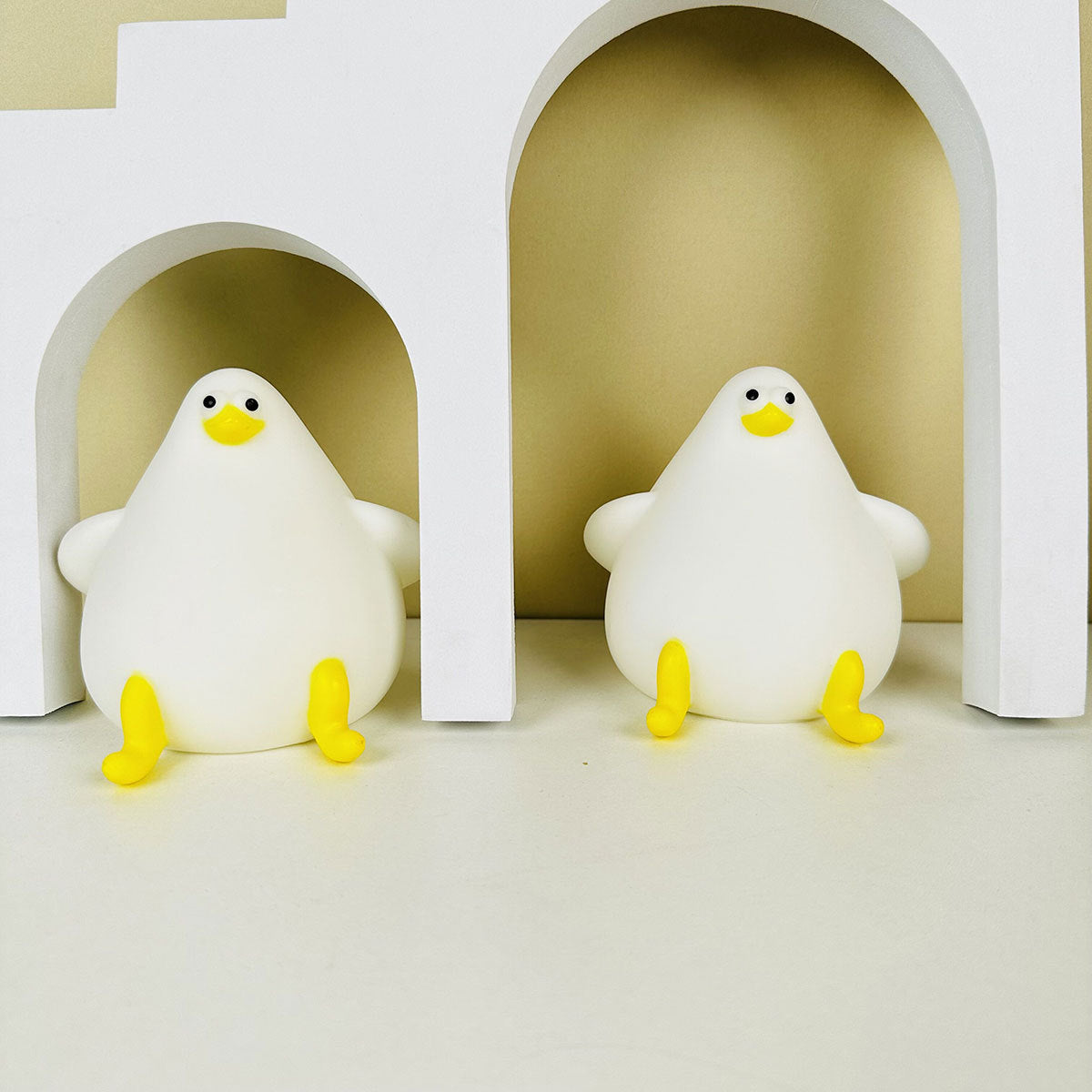 Warm Lovely Cute Cartoon Silicone Sea Gull Night Light