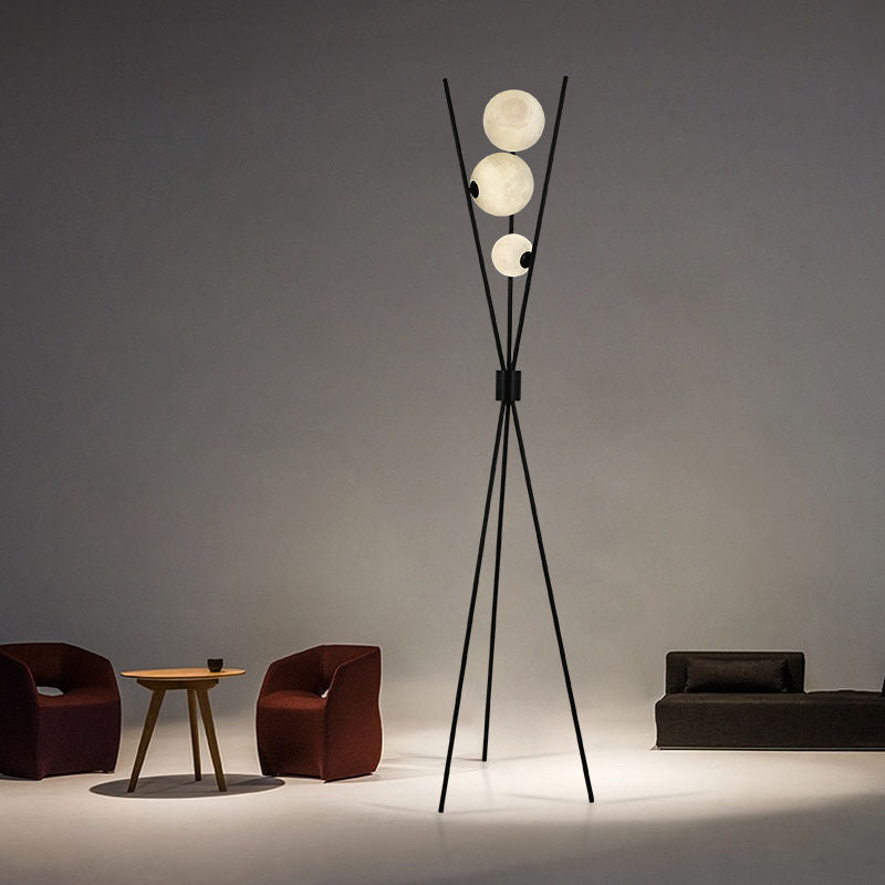 Moon Three-body Floor Lamp - Modern Minimalist Design Style