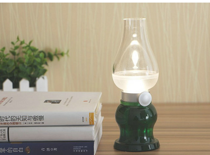 Retro Kerosene Lamp Bedside Induction Night Light