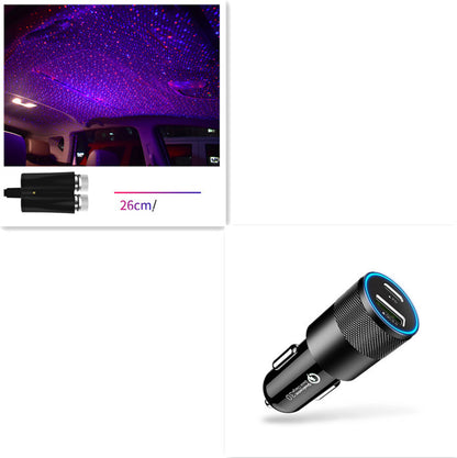 Star Light Projector Party Lights USB LED Light Interior