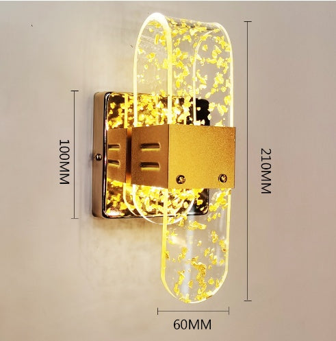 Acrylic Background Wall Aisle Lights Dimmable