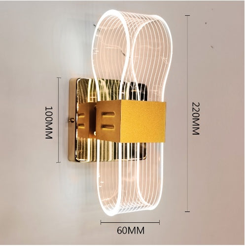 Acrylic Background Wall Aisle Lights Dimmable