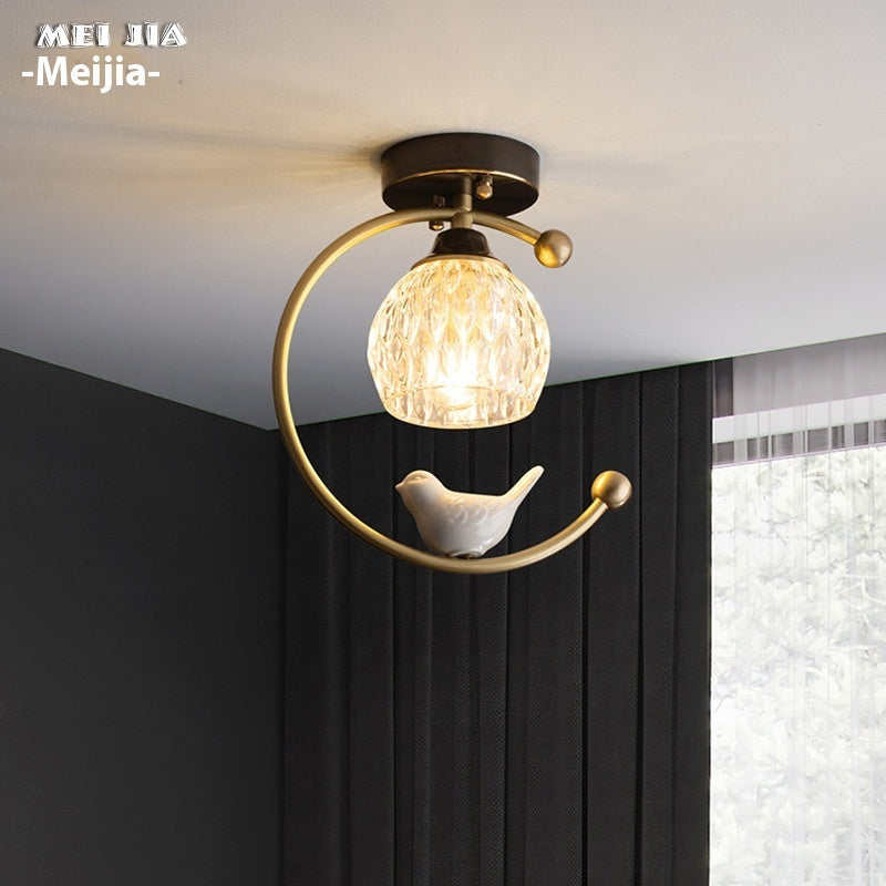 Copper Light Luxury Ceiling Lamp