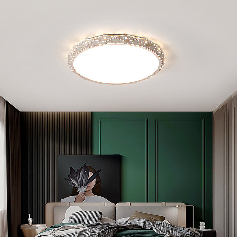 Light Luxury Room LED Round Ceiling Lamps