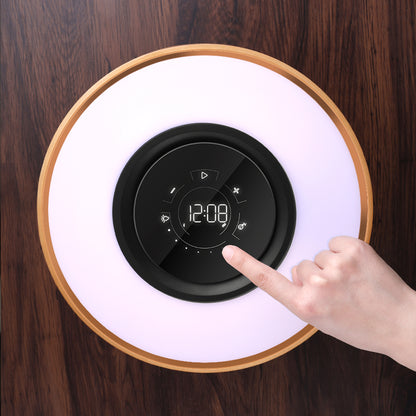 Round Intelligent Bed Lamp WiFi Circle For Living Room