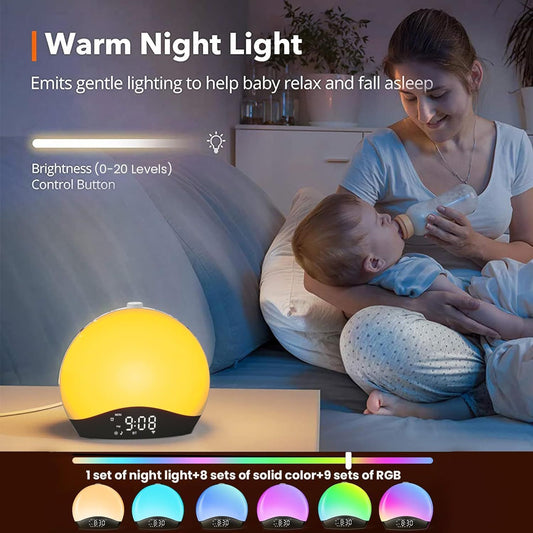 Sunrise Alarm Clock Wake Up Light Smart Wake-up Light