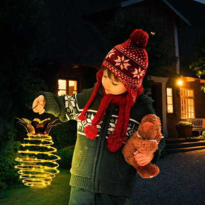 Outdoor Waterproof Garden Pineapple Solar Lights Path Lights