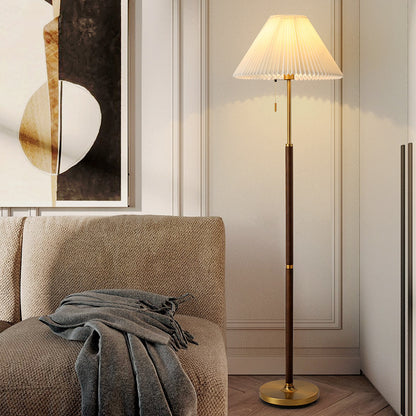 Retro Floor Lamp Living Room Study Eye Protection