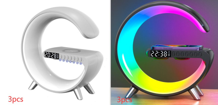 New Intelligent G Shaped LED Lamp Bluetooth Speake Wireless Lamp