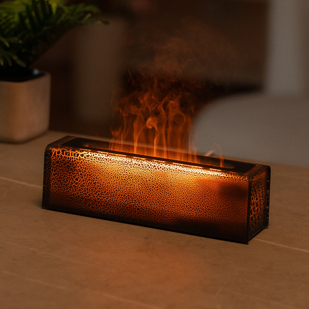 Creative New Lava Humidifier Colorful Flame Aromatherapy Machine