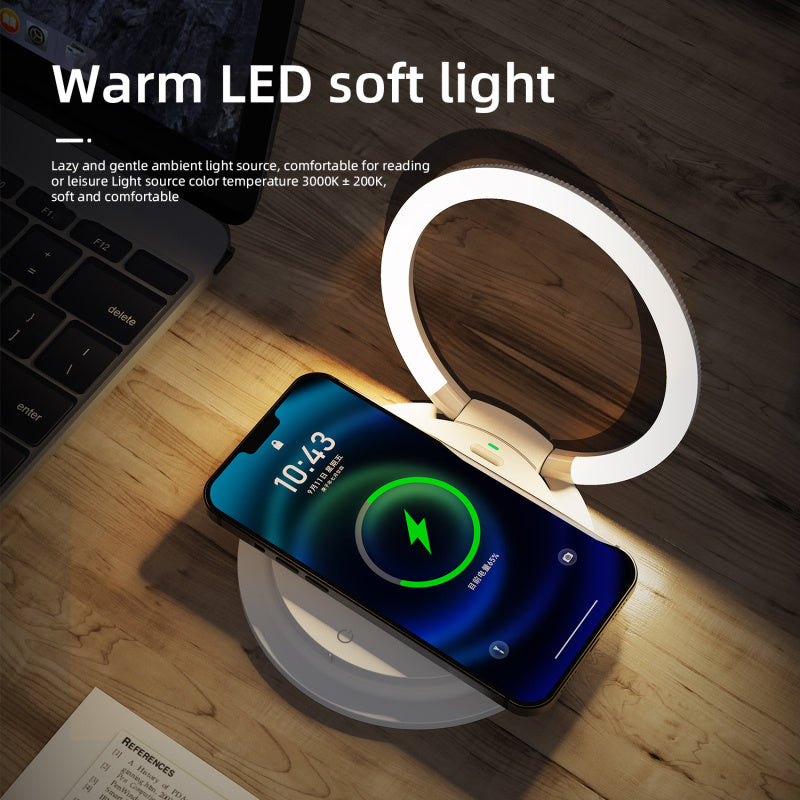 2 In 1 Wireless Charging 3 Gear Creative LED Small Night Light