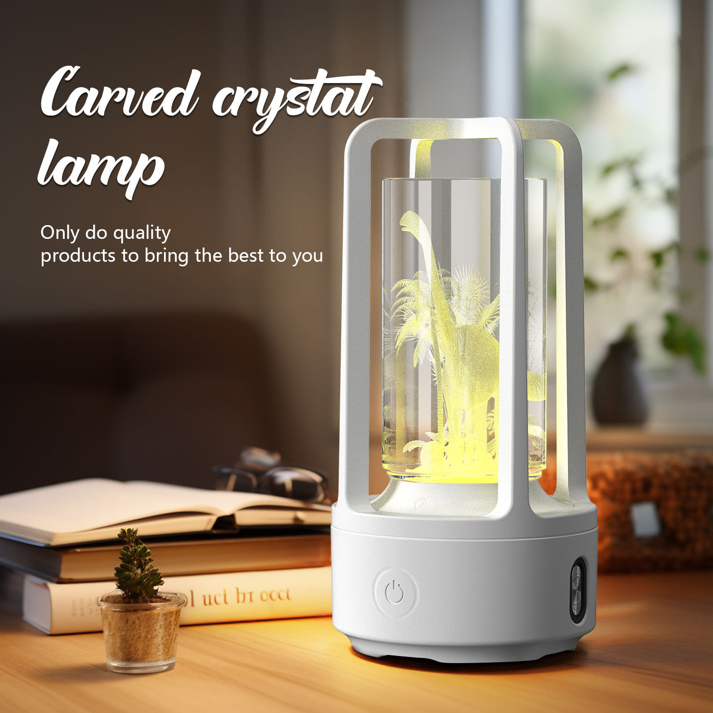 Audio Acrylic Crystal Lamp