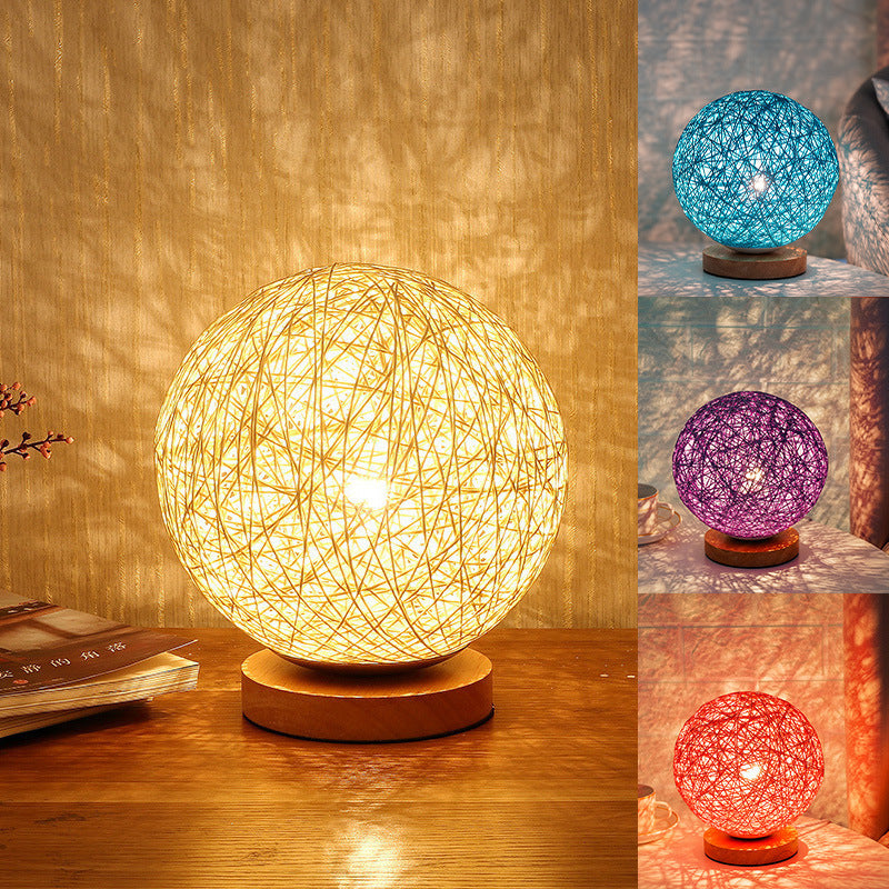 Sepak Takraw LED Night Light Creative Starry Sky Bedside