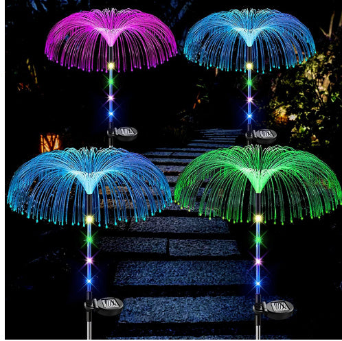 Solar Colorful LED Jellyfish Light Outdoor