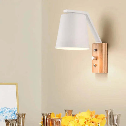 Bedroom Bedside Lamp Bar Aisle Light Solid Wood Lamp