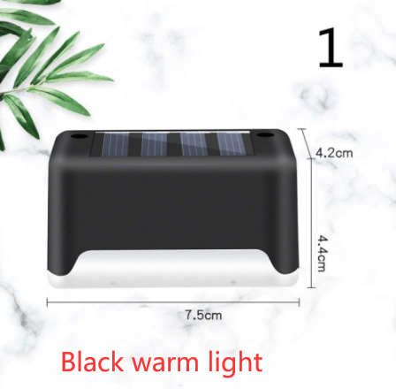 New Upgrade Waterproof LED Solar Fence Lamp Solar Deck Lights