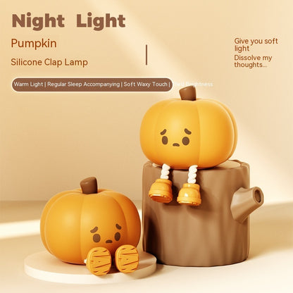 Home Decor Halloween Pumpkin Night Light Cute Lamp