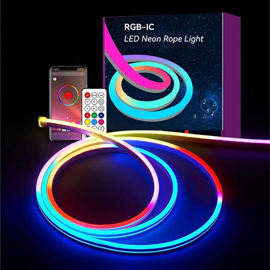 Colorful Neon Light Bar Suit LED Strips Music Light