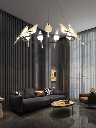 Modern Simple Atmospheric Light Luxury Hall Lamps